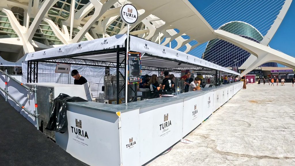 Preguntas frecuentes sobre hostelería en festivales.